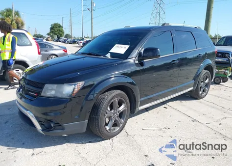 2018 Dodge Journey Crossroad из США, поврежденный, VIN 3C4PDCGG0JT516242